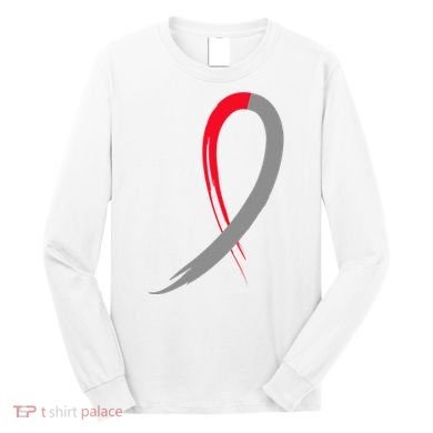 Myelodysplastic Syndromes Awareness Ribbon Long Sleeve Shirt