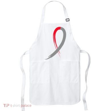 Myelodysplastic Syndromes Awareness Ribbon Apron