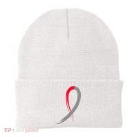 Myelodysplastic Syndromes Awareness Ribbon Beanie thumb 0