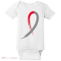 Myelodysplastic Syndromes Awareness Ribbon Baby Bodysuit thumb 0