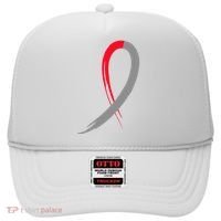 Myelodysplastic Syndromes Awareness Ribbon Hat thumb 0
