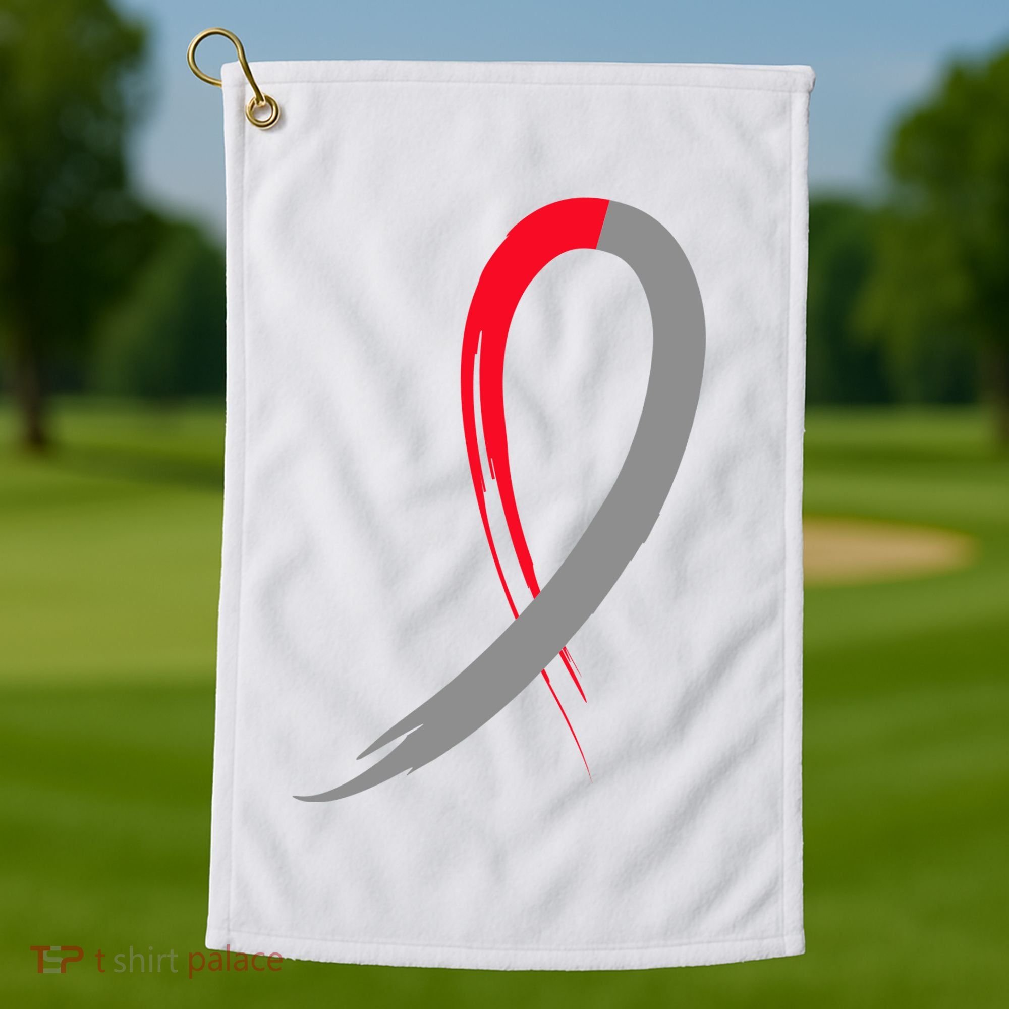 Myelodysplastic Syndromes Awareness Ribbon Golf Towel