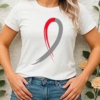 Myelodysplastic Syndromes Awareness Ribbon Women's T-Shirt thumb 2