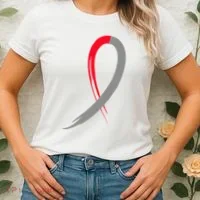 Myelodysplastic Syndromes Awareness Ribbon Women's T-Shirt thumb 2