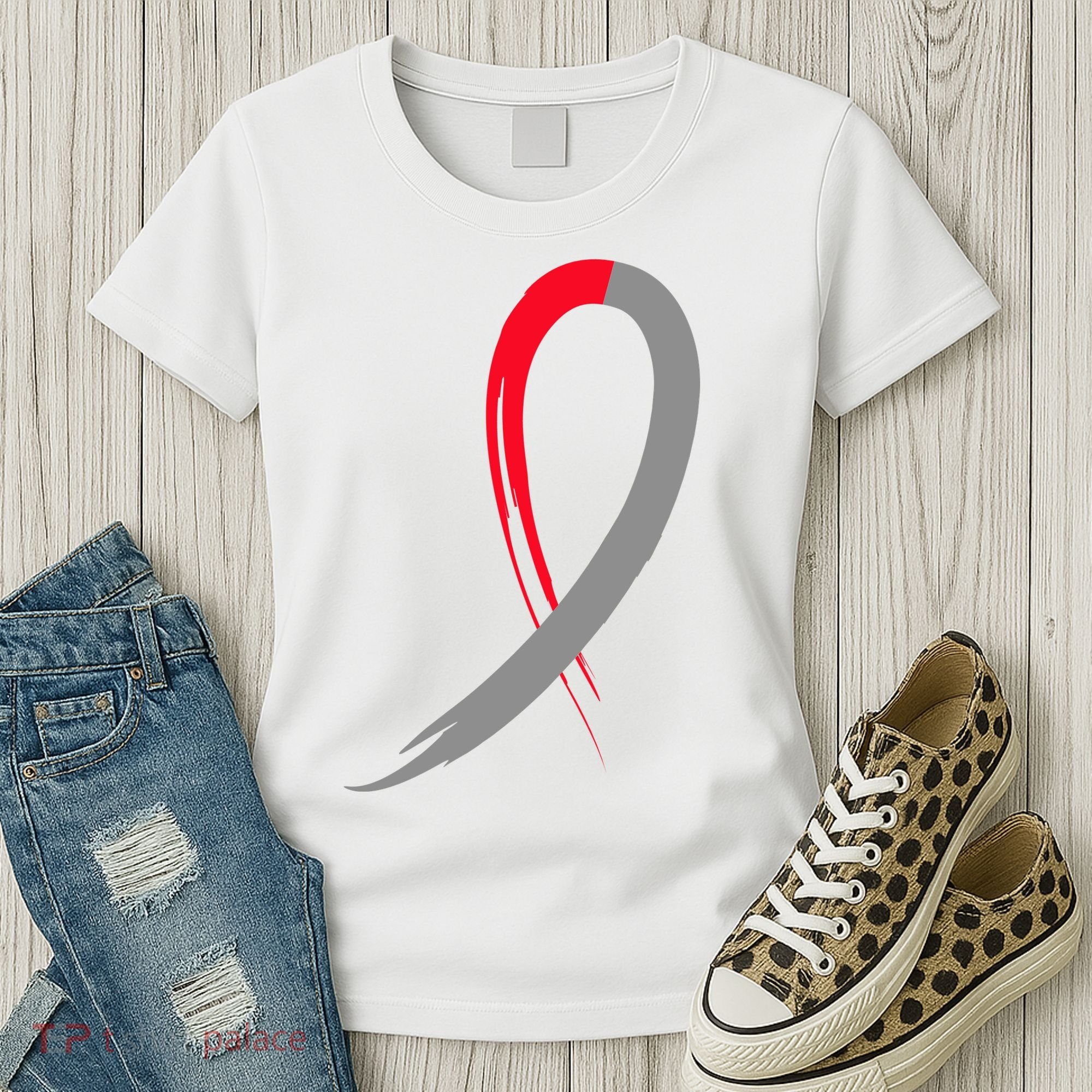 Myelodysplastic Syndromes Awareness Ribbon Women's T-Shirt