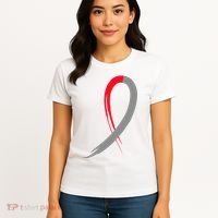 Myelodysplastic Syndromes Awareness Ribbon Women's T-Shirt thumb 4