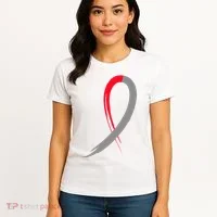 Myelodysplastic Syndromes Awareness Ribbon Women's T-Shirt thumb 4