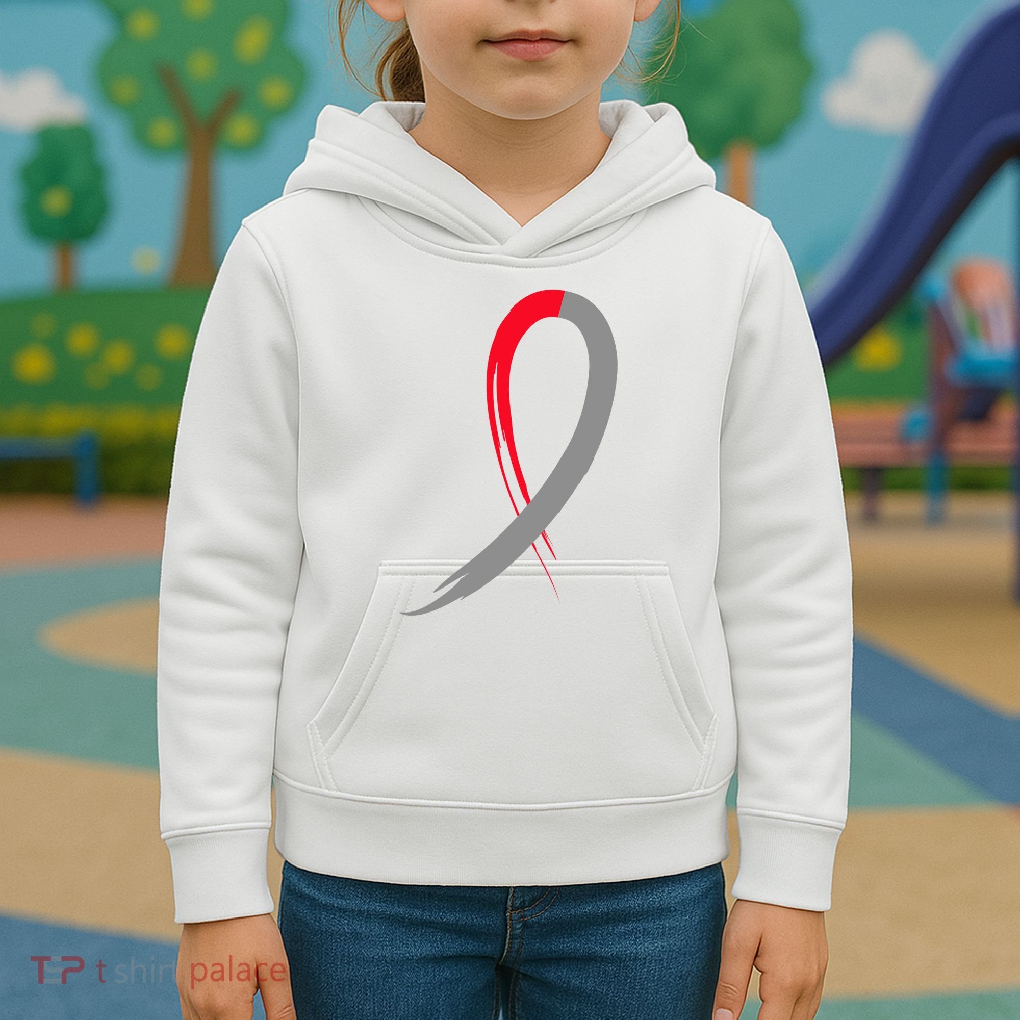 Myelodysplastic Syndromes Awareness Ribbon Kids Hoodie