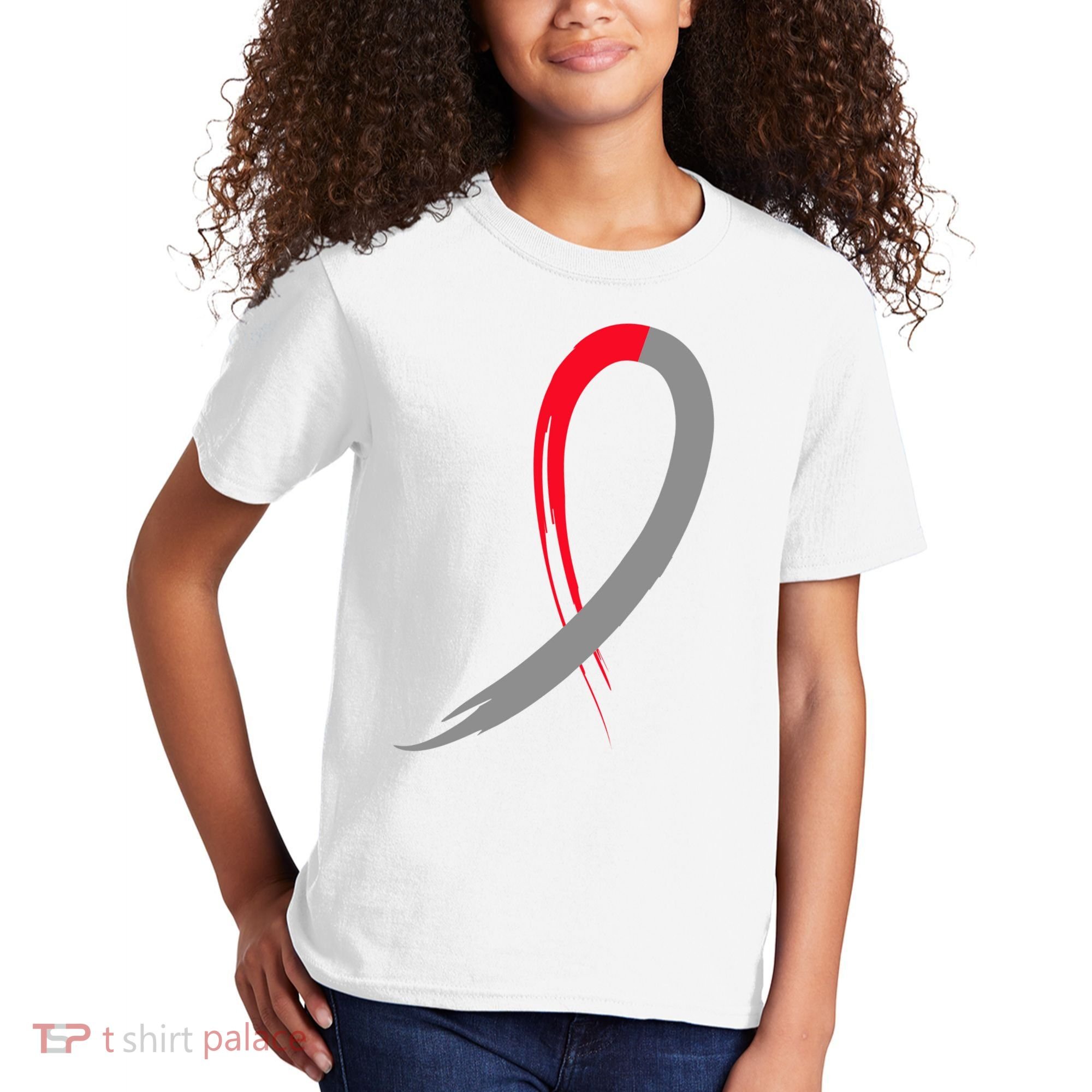 Myelodysplastic Syndromes Awareness Ribbon Kids T-Shirt