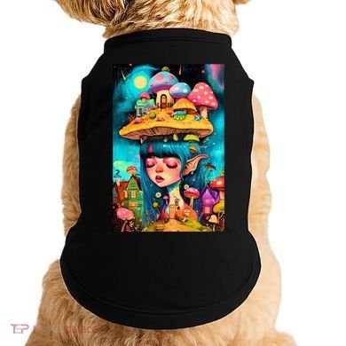 Mushroom Dreams: The Enchanted Mindscape Doggie Tank