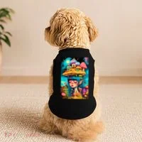 Mushroom Dreams: The Enchanted Mindscape Doggie Tank thumb 2
