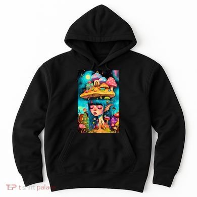 Mushroom Dreams: The Enchanted Mindscape Hoodie