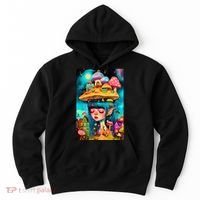 Mushroom Dreams: The Enchanted Mindscape Hoodie thumb 0