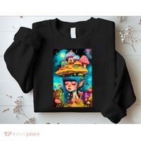 Mushroom Dreams: The Enchanted Mindscape Sweatshirt thumb 2