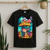 Mushroom Dreams: The Enchanted Mindscape T-Shirt thumb 2