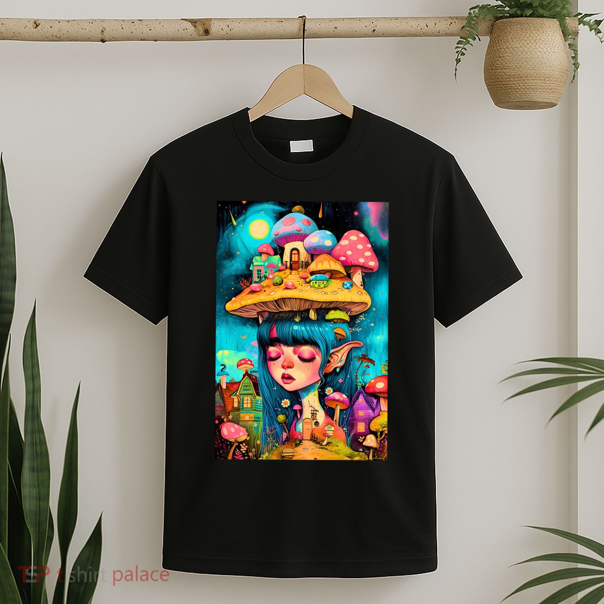 Mushroom Dreams: The Enchanted Mindscape T-Shirt