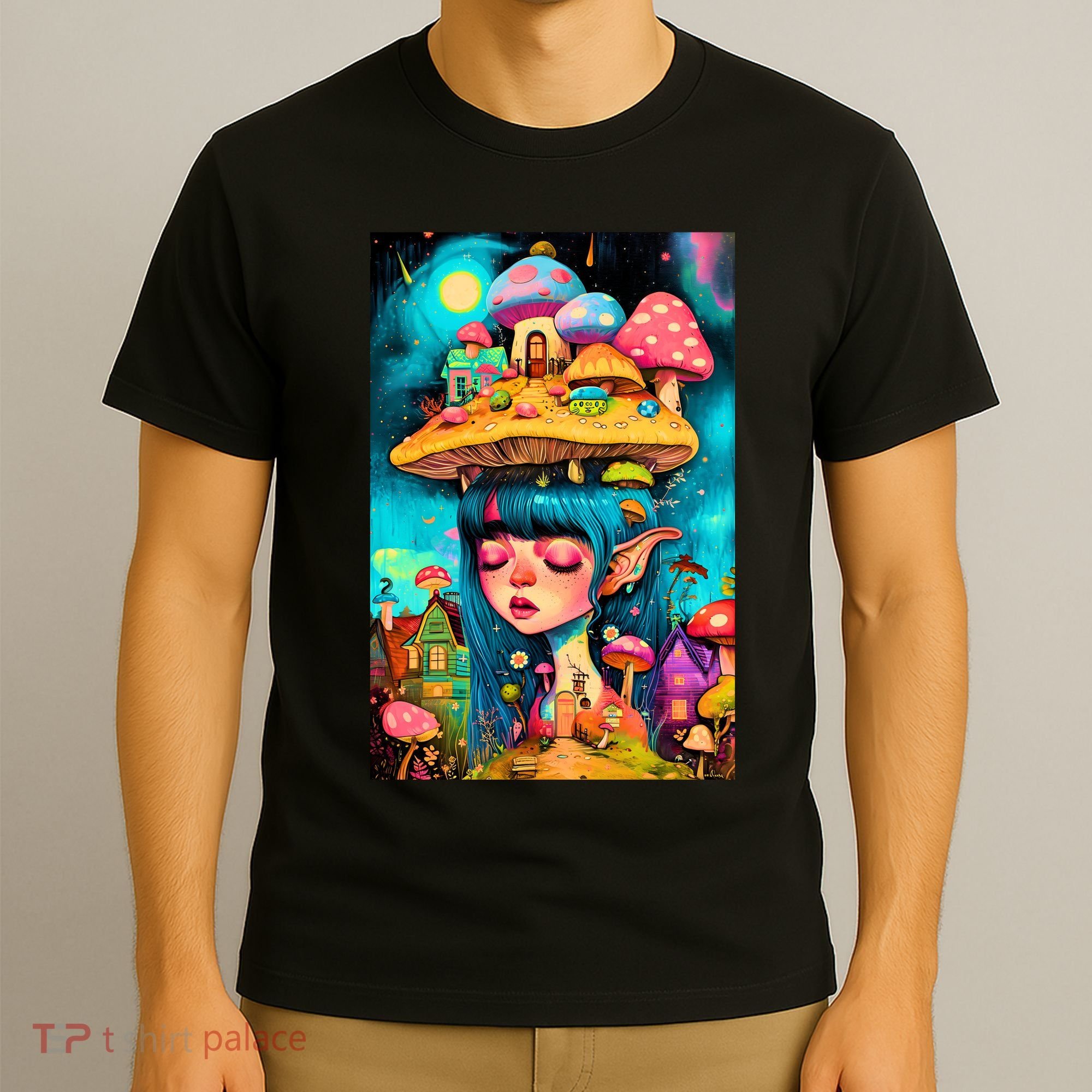 Mushroom Dreams: The Enchanted Mindscape T-Shirt