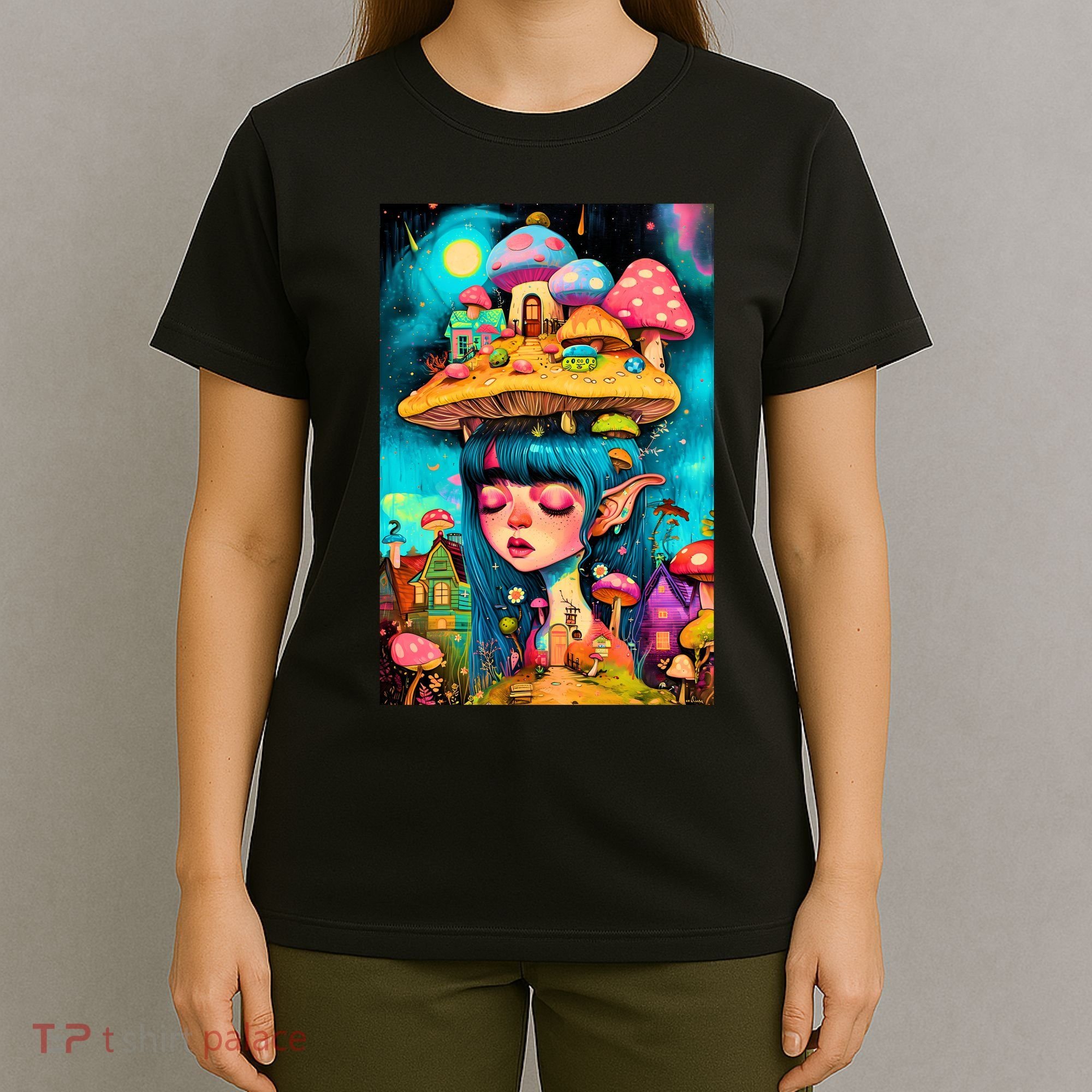 Mushroom Dreams: The Enchanted Mindscape T-Shirt