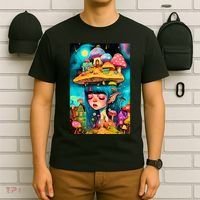 Mushroom Dreams: The Enchanted Mindscape T-Shirt thumb 6
