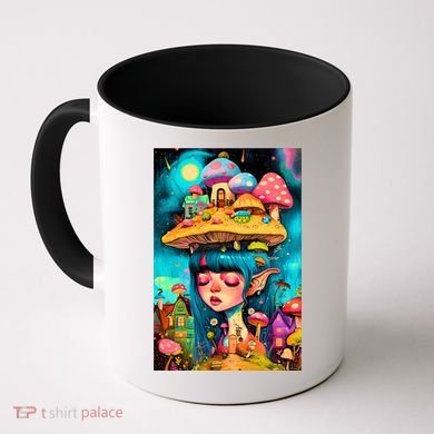 Mushroom Dreams: The Enchanted Mindscape Coffee Mug