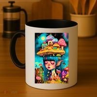 Mushroom Dreams: The Enchanted Mindscape Coffee Mug thumb 4