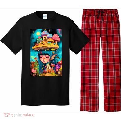 Mushroom Dreams: The Enchanted Mindscape Pajama Set