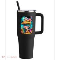 Mushroom Dreams: The Enchanted Mindscape 40oz Vacuum Insulated Stainless Steel Travel Tumbler thumb 0
