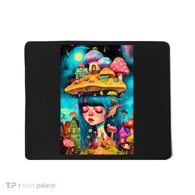 Mushroom Dreams: The Enchanted Mindscape Mousepad