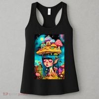 Mushroom Dreams: The Enchanted Mindscape Women's Tank Top thumb 3