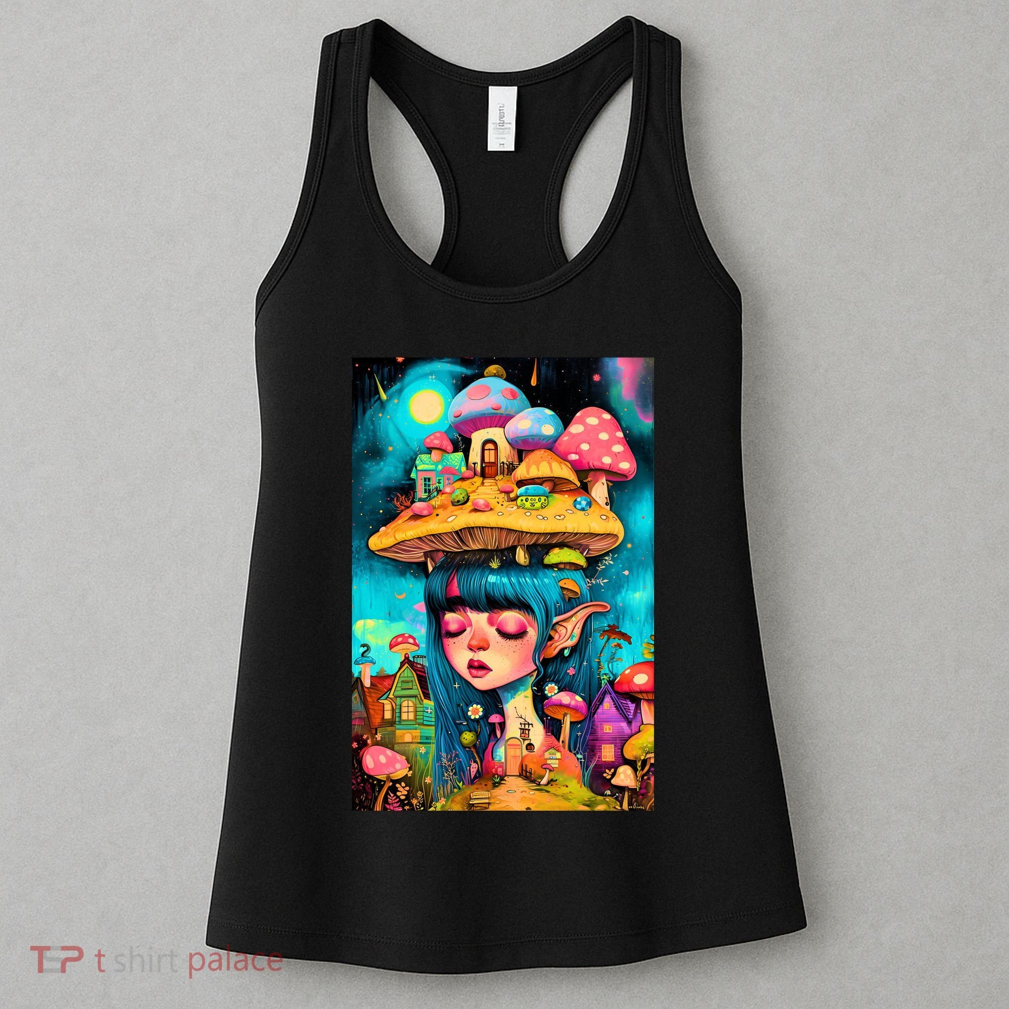 Mushroom Dreams: The Enchanted Mindscape Women's Tank Top