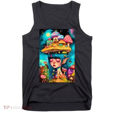 Mushroom Dreams: The Enchanted Mindscape Tank Top