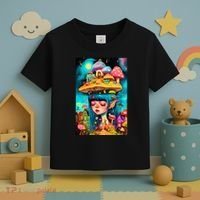 Mushroom Dreams: The Enchanted Mindscape Toddler T-Shirt thumb 3