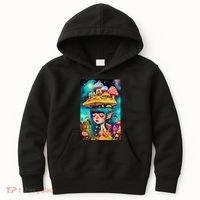 Mushroom Dreams: The Enchanted Mindscape Kids Hoodie thumb 0