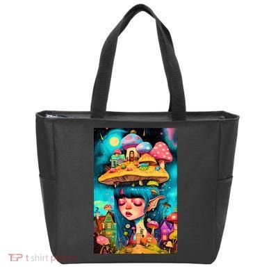 Mushroom Dreams: The Enchanted Mindscape Tote Bag
