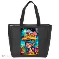 Mushroom Dreams: The Enchanted Mindscape Tote Bag thumb 0