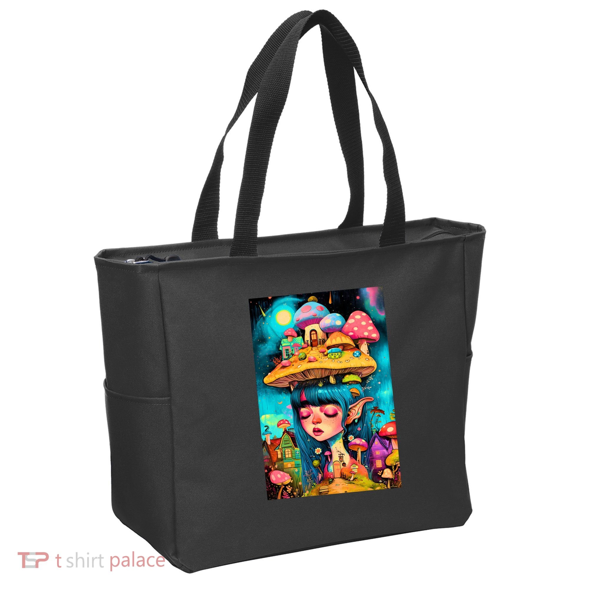 Mushroom Dreams: The Enchanted Mindscape Tote Bag