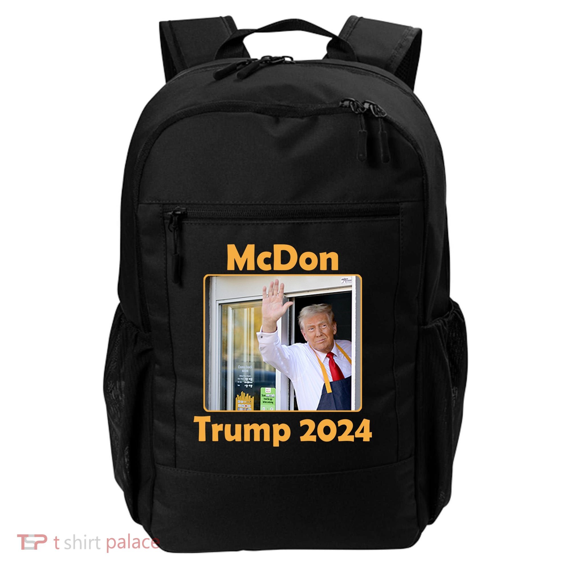 Mcdon Donald Trump 2024 Election Backpack