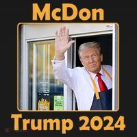 Mcdon Donald Trump 2024 Election Backpack thumb 2