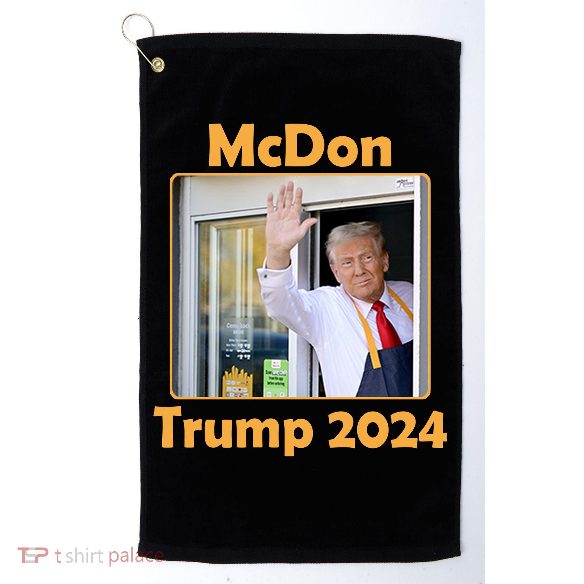 Mcdon Donald Trump 2024 Election Golf Towel