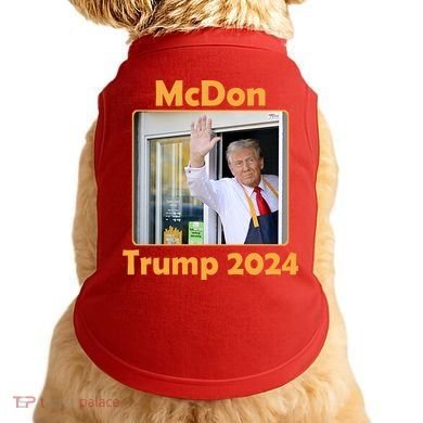 Mcdon Donald Trump 2024 Election Doggie Tank