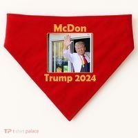 Mcdon Donald Trump 2024 Election USA-Made Doggie Bandana thumb 0