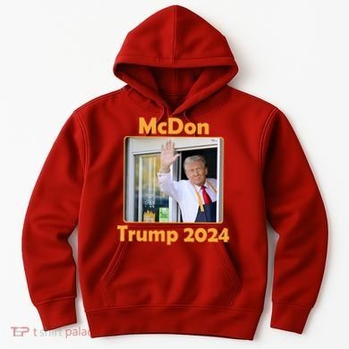 Mcdon Donald Trump 2024 Election Hoodie