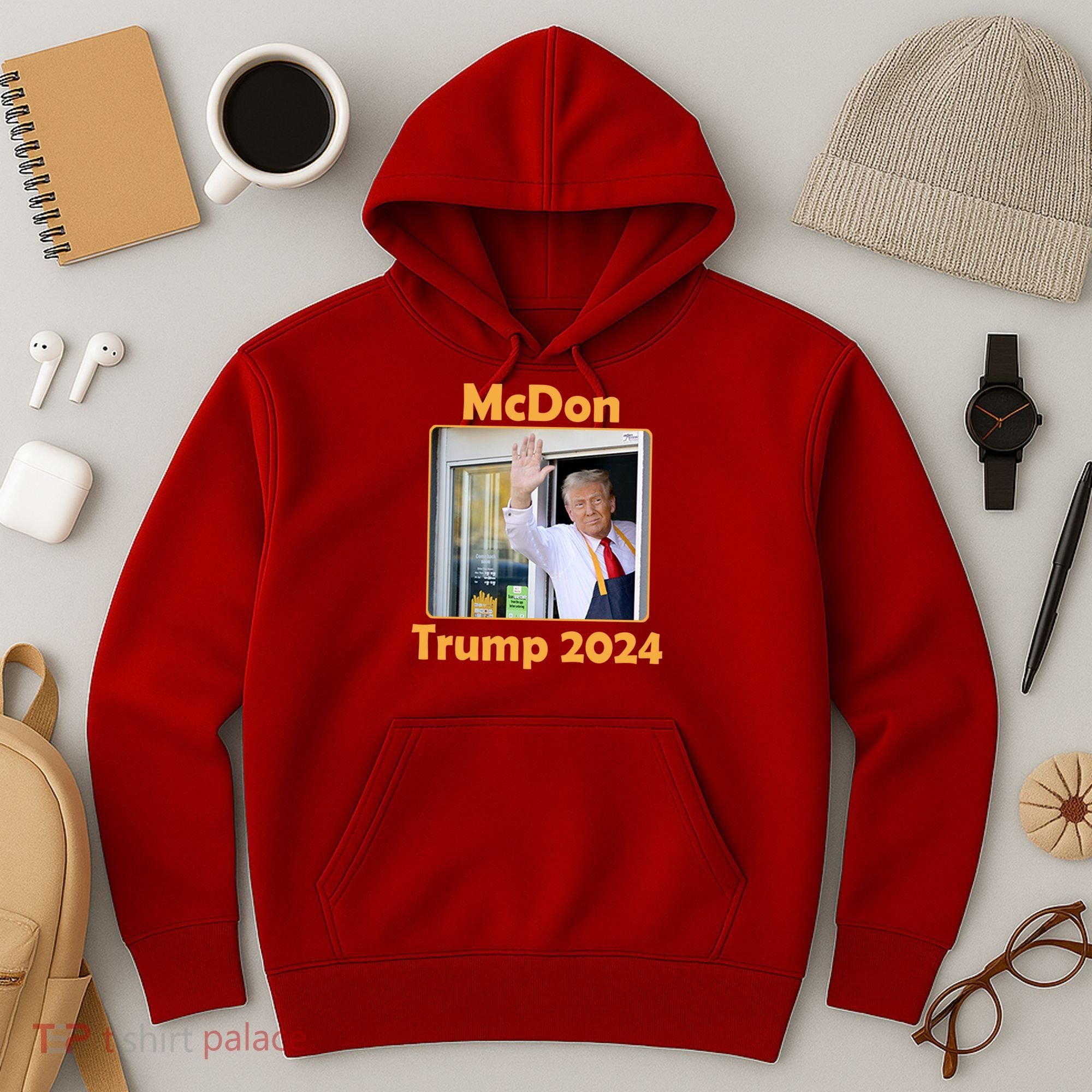 Mcdon Donald Trump 2024 Election Hoodie