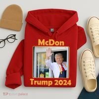 Mcdon Donald Trump 2024 Election Hoodie thumb 4