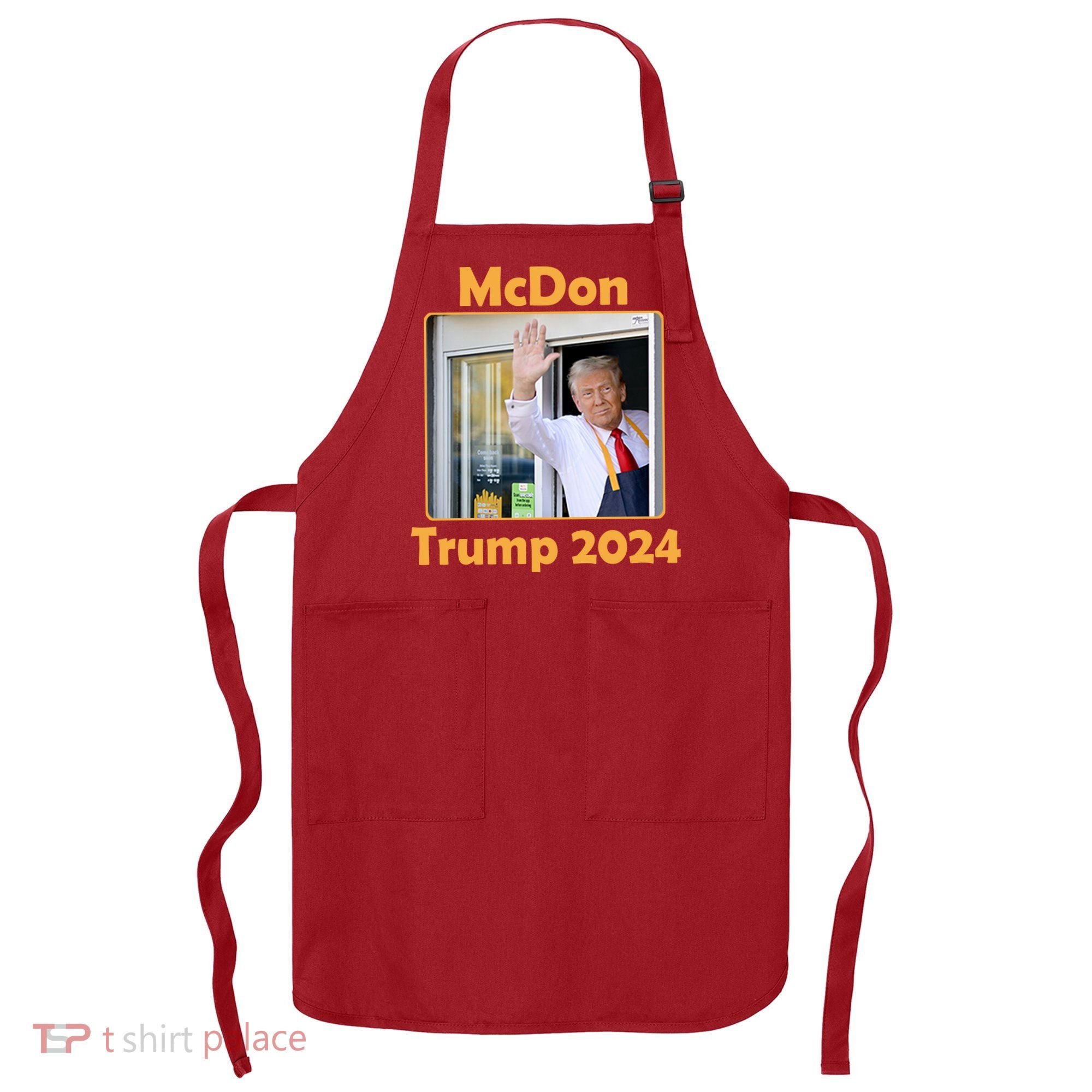 Mcdon Donald Trump 2024 Election Apron
