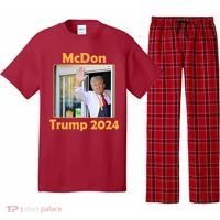 Mcdon Donald Trump 2024 Election Pajama Set thumb 0