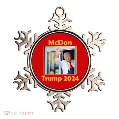 Mcdon Donald Trump 2024 Election Ornament