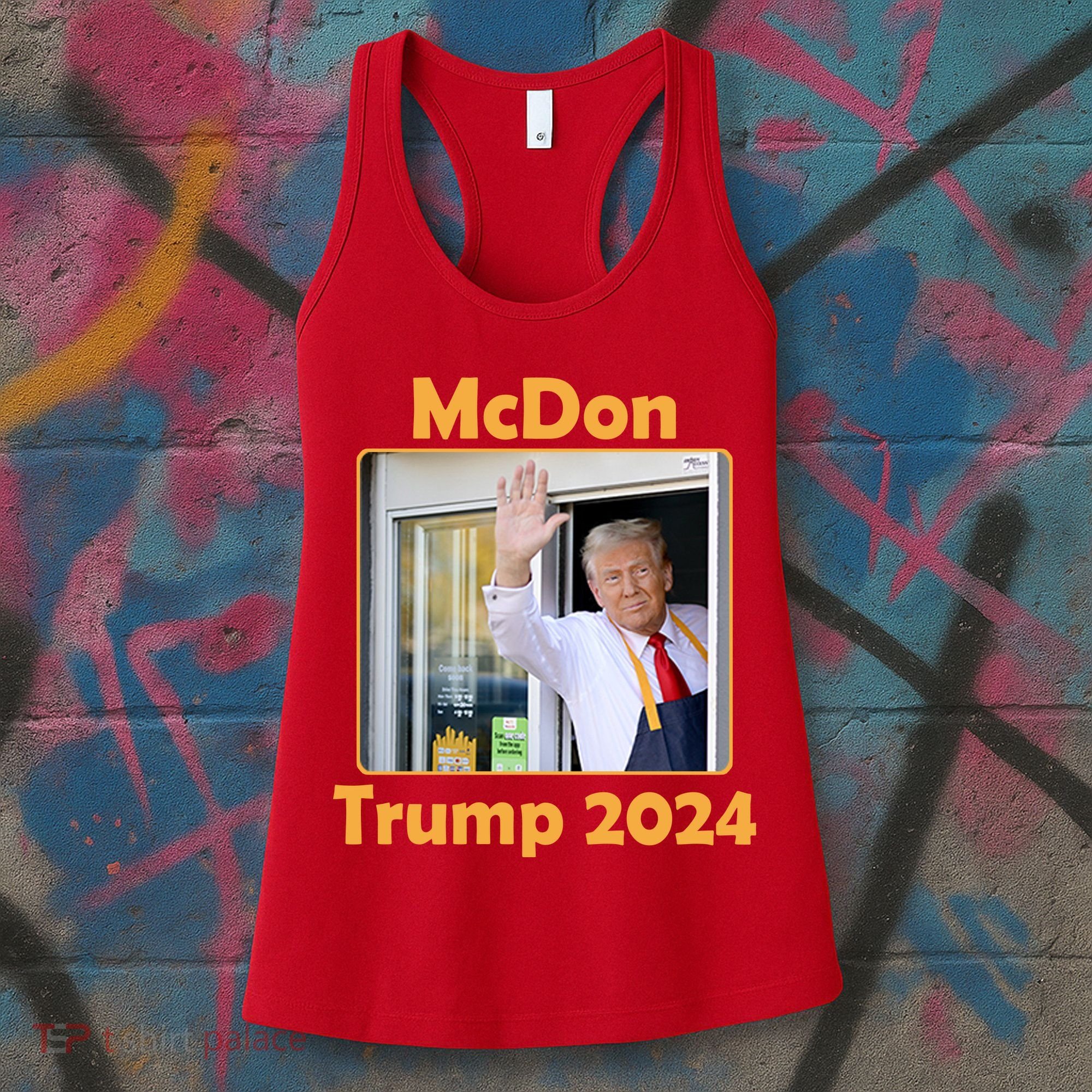 Mcdon Donald Trump 2024 Election Women's Tank Top