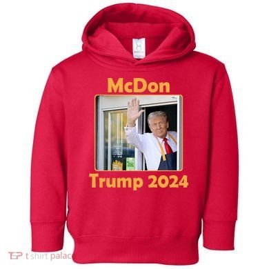 Mcdon Donald Trump 2024 Election Toddler Hoodie