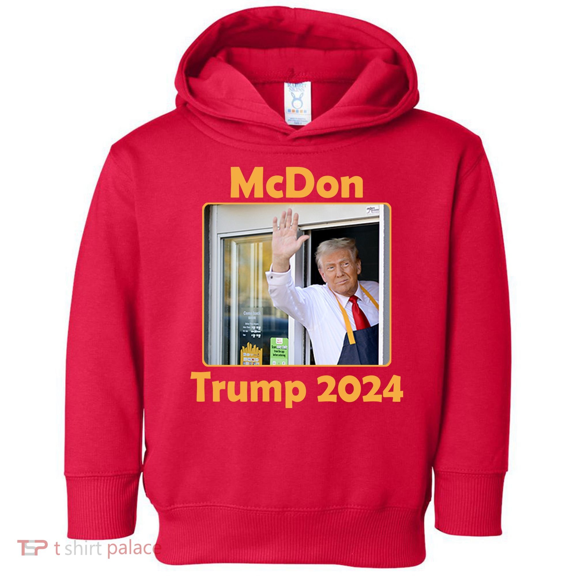 Mcdon Donald Trump 2024 Election Toddler Hoodie